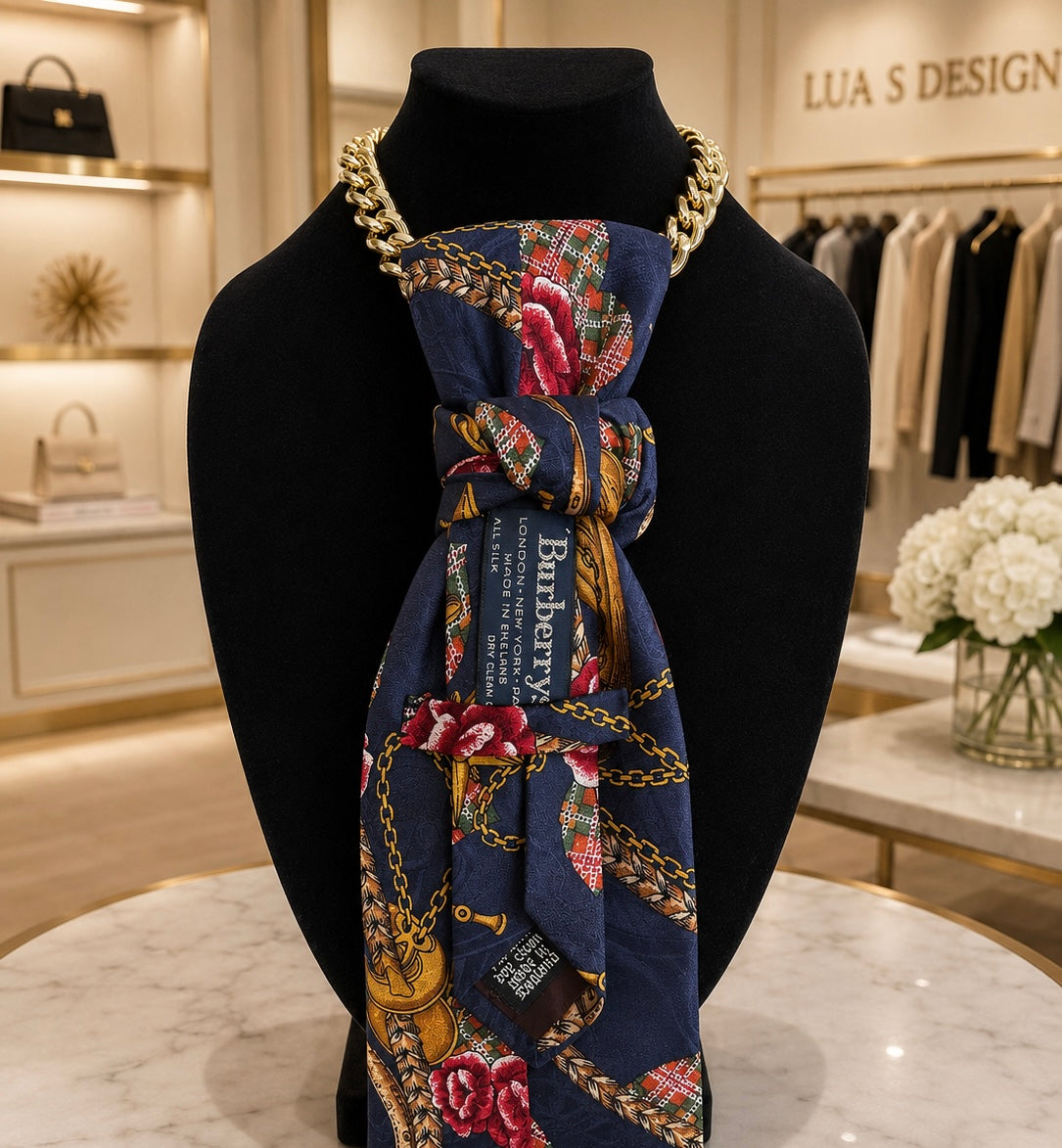 Burberry Tie Chanel Ribbon “Couture Crossroads”