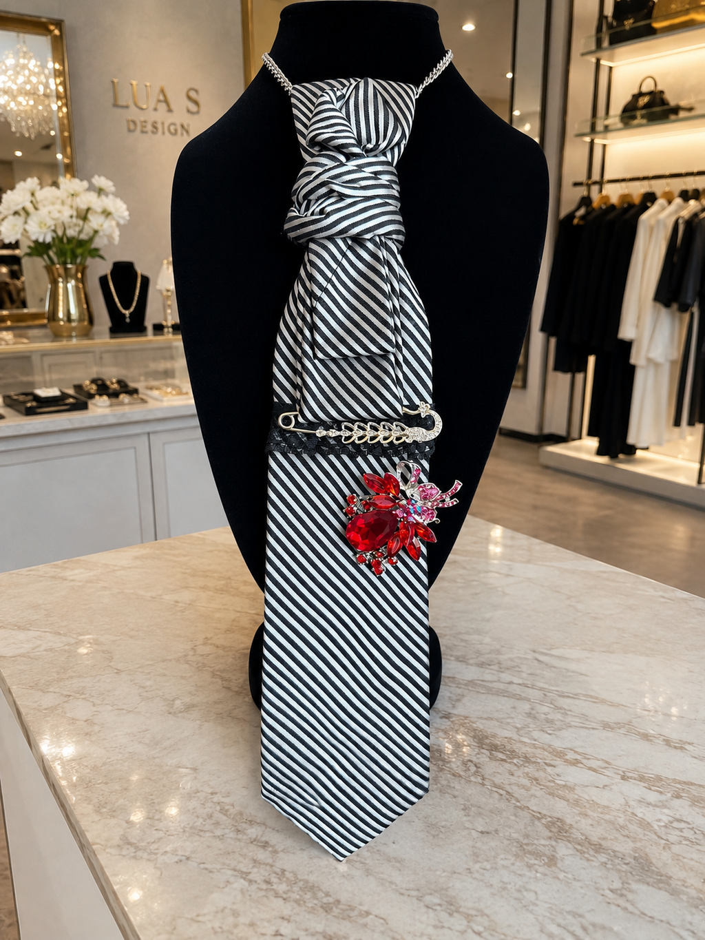 Nautica tie “A Touch of Trouble”