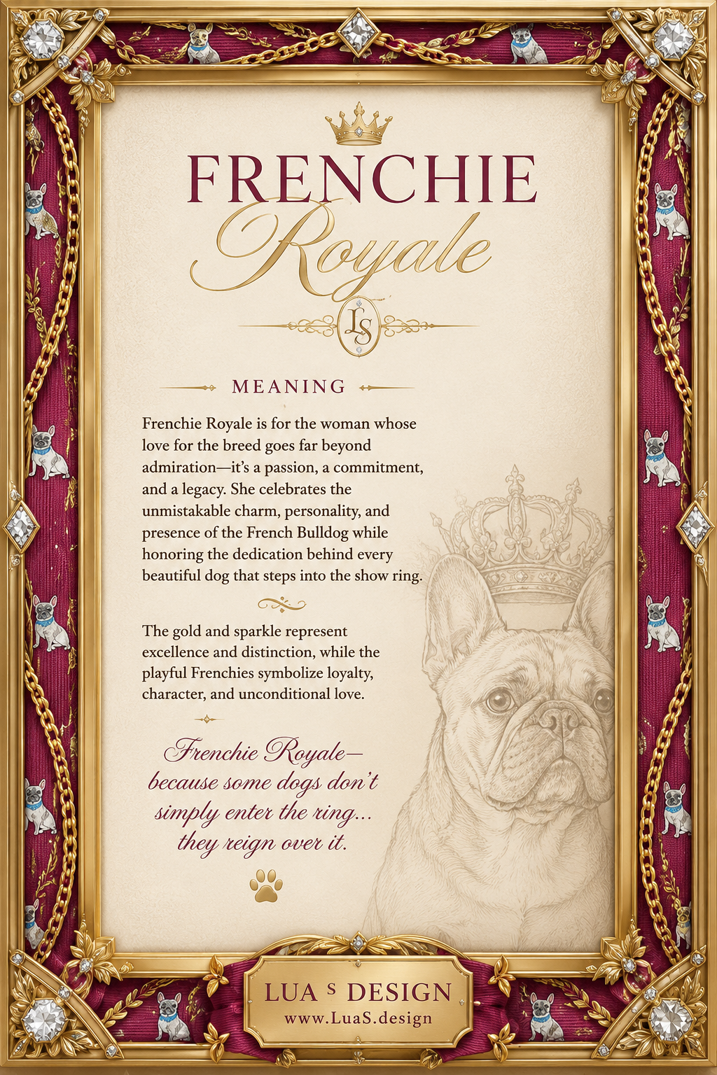 “Frenchie Royale”