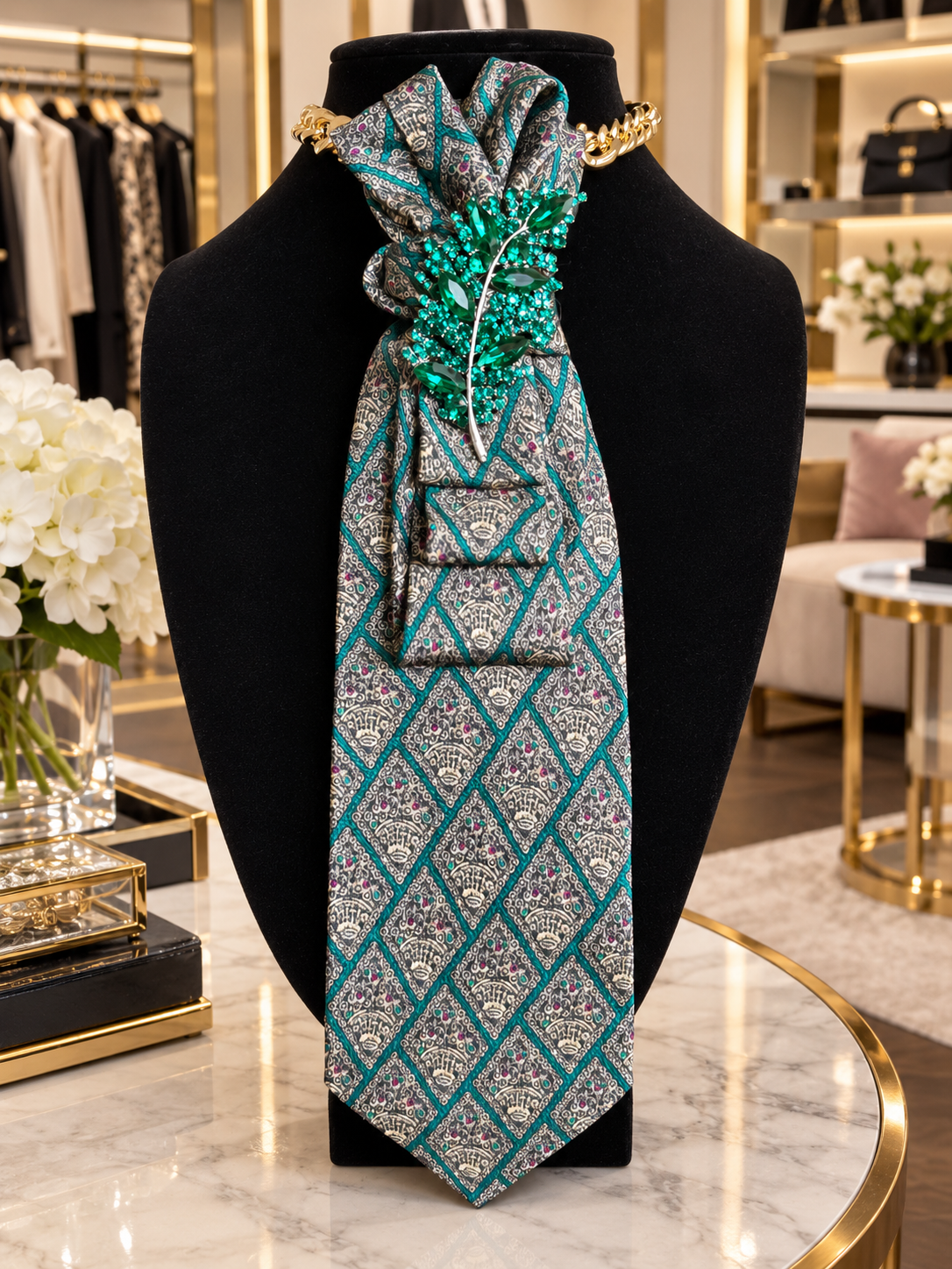 Valentino tie “Valentino Verde”