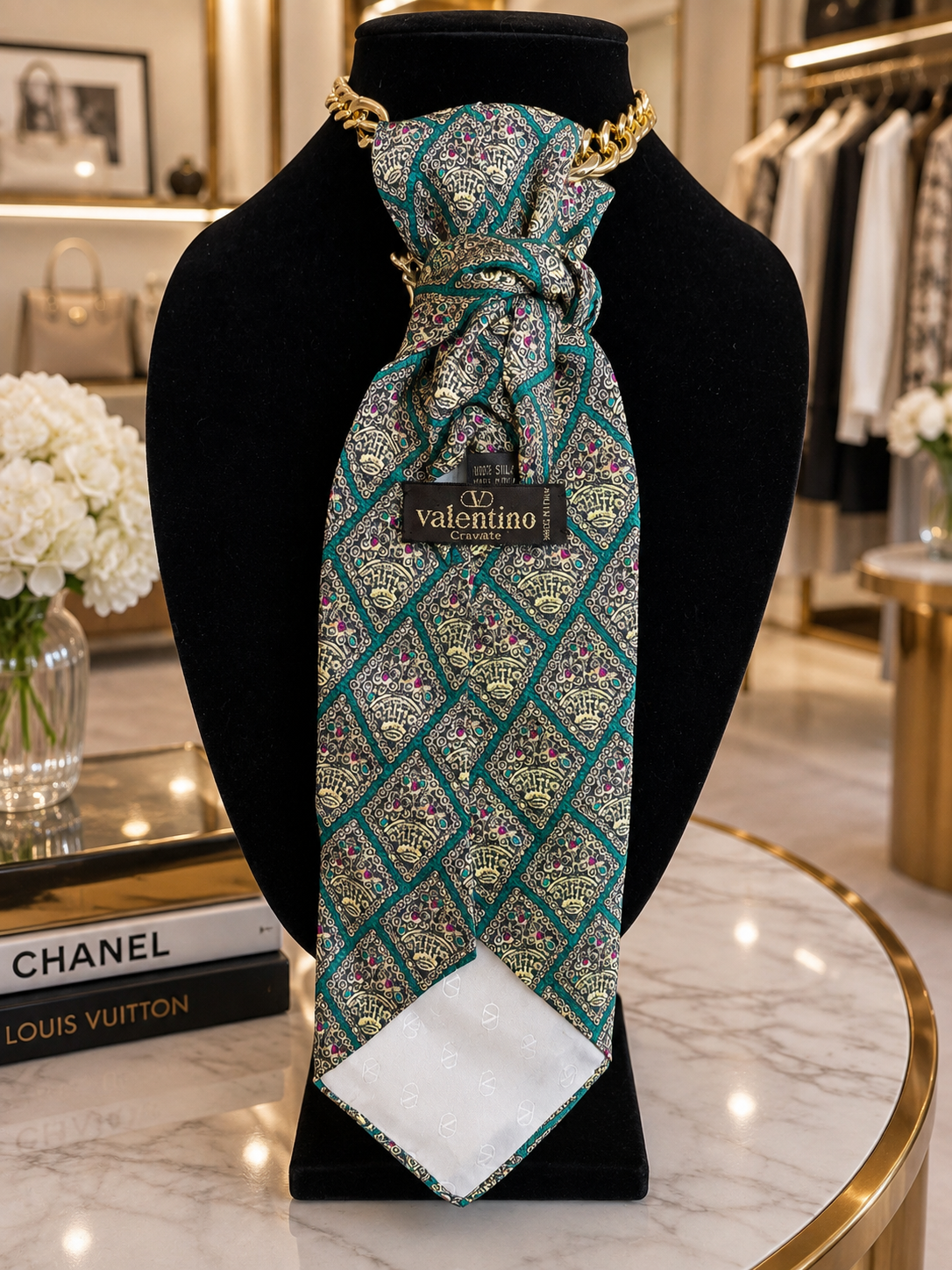 Valentino tie “Valentino Verde”
