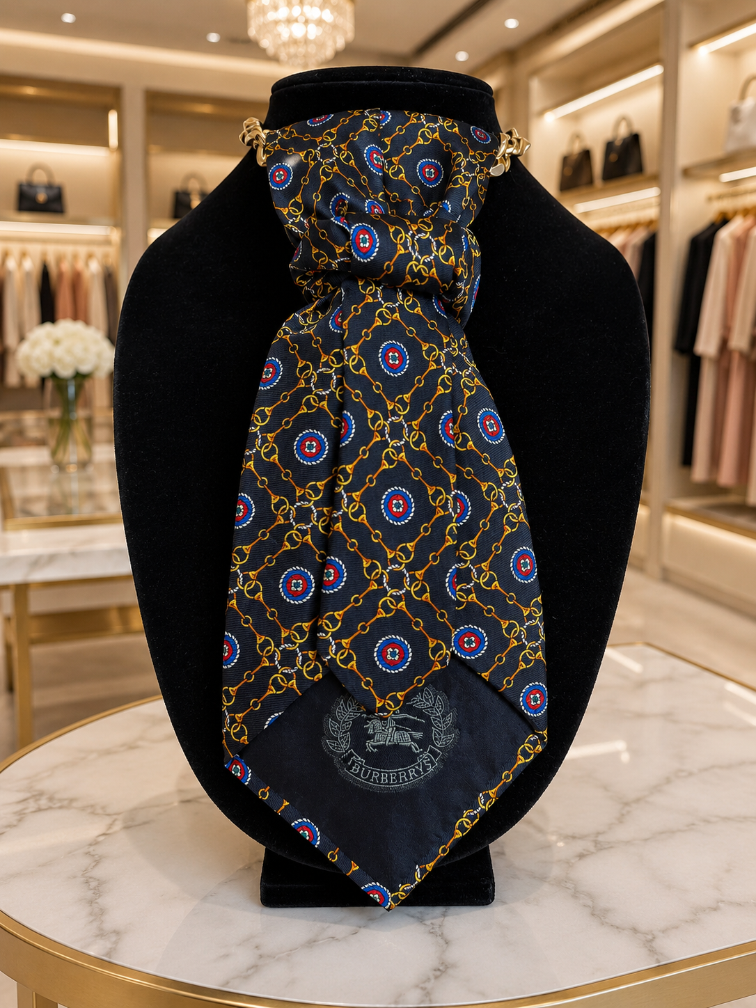 Burberry tie “The Lady of Burberry”
