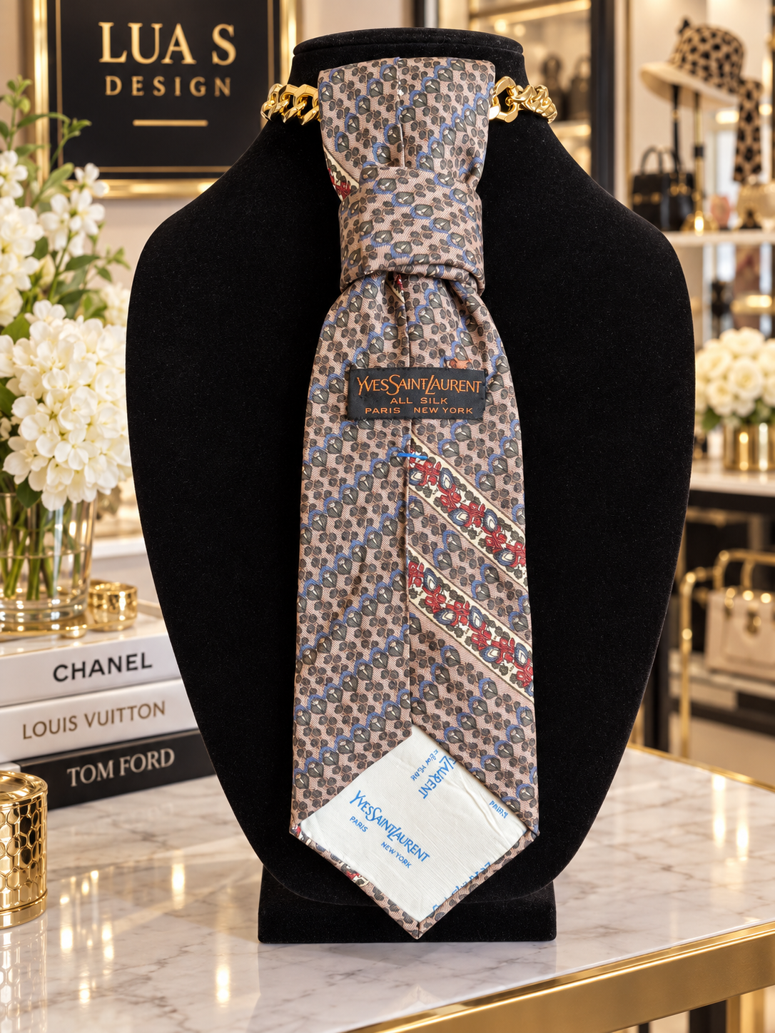 Yves Saint Laurent tie “YSL After Hours”