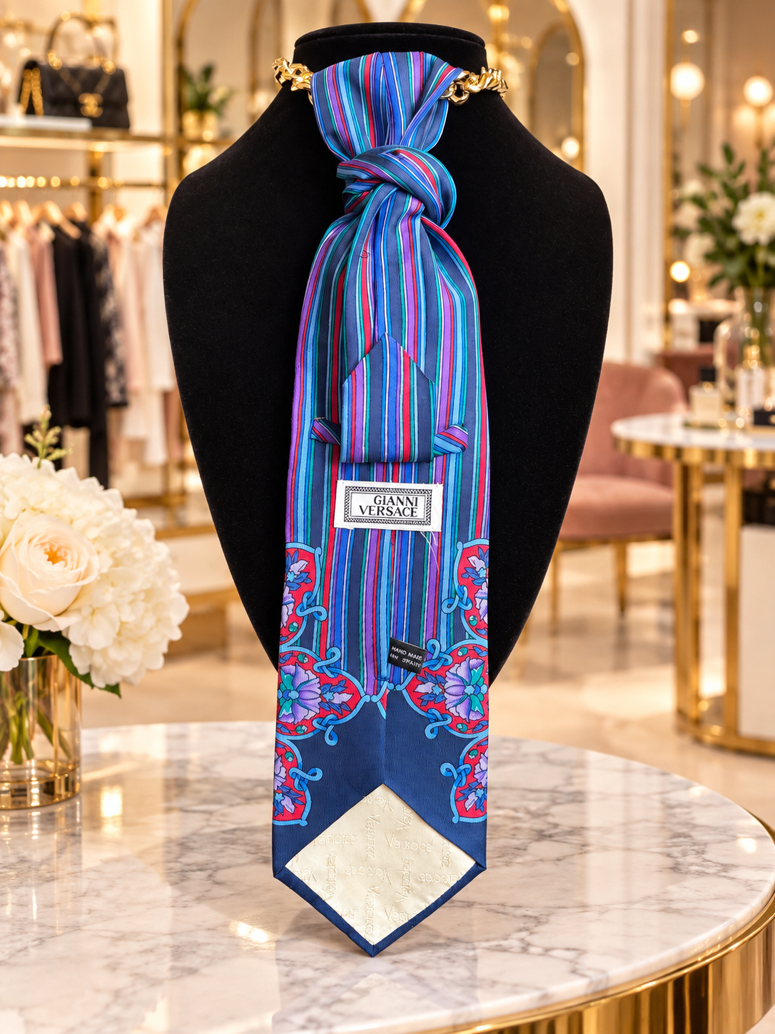 Versace tie “Versace Mosaic”