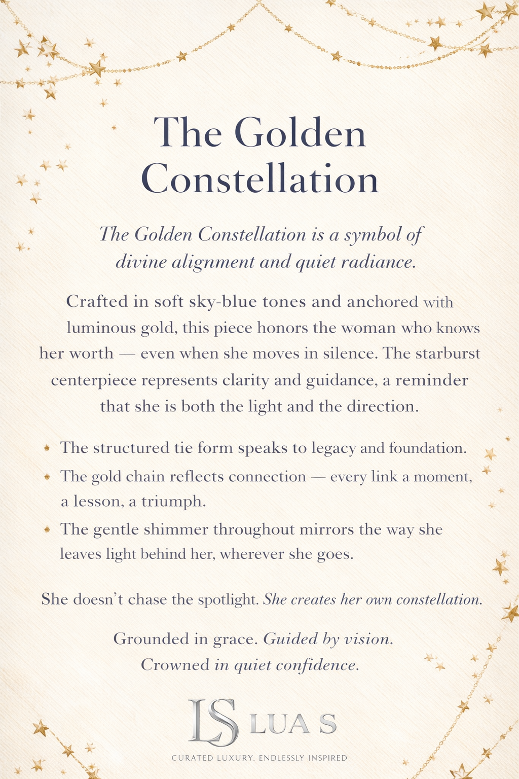 “The Golden Constellation”