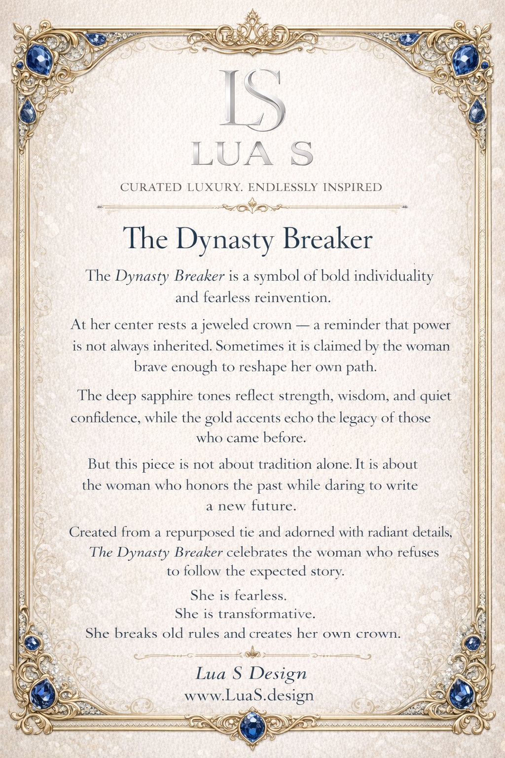 “The Dynasty Breaker”