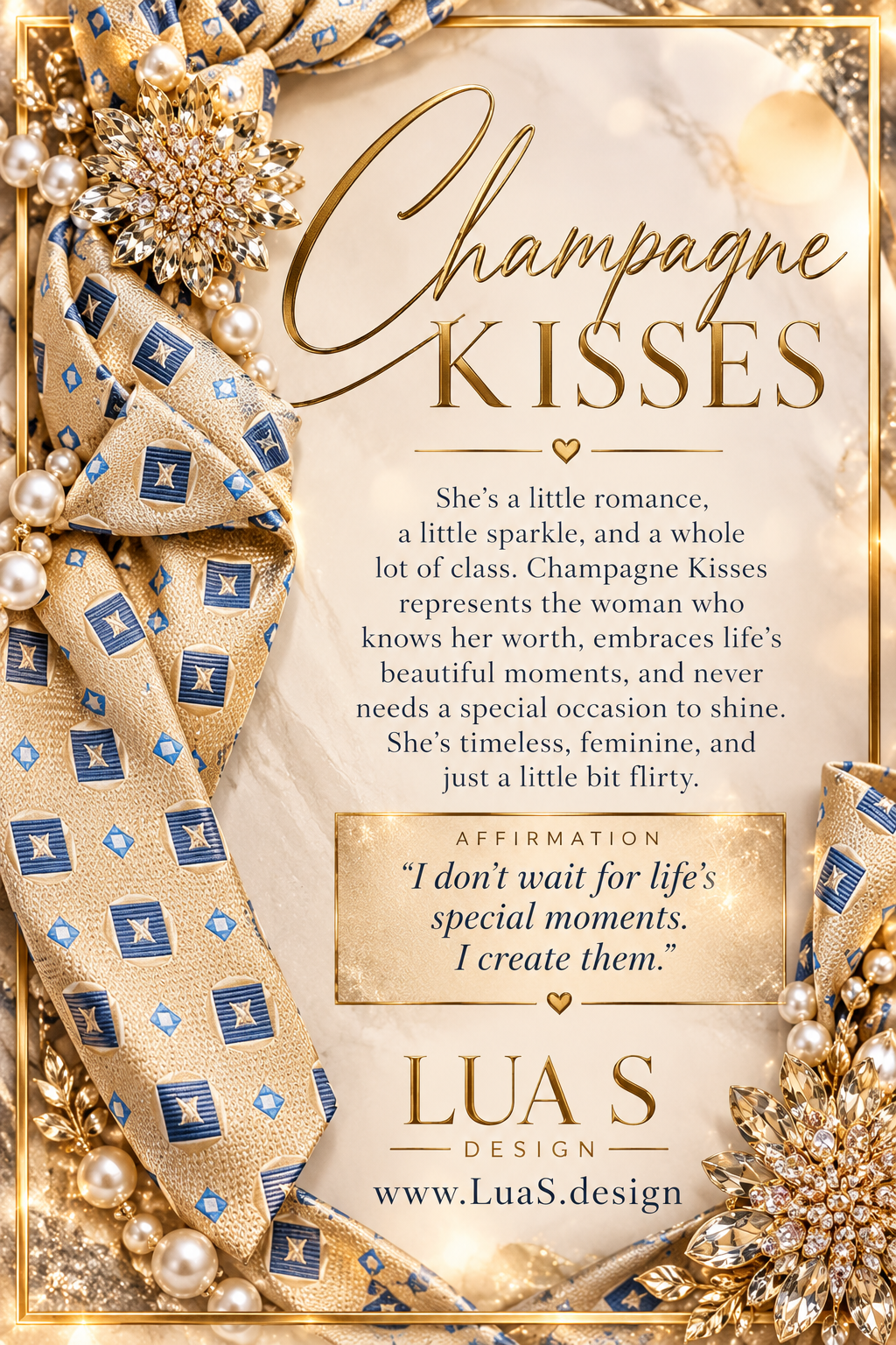 “Champagne Kisses”