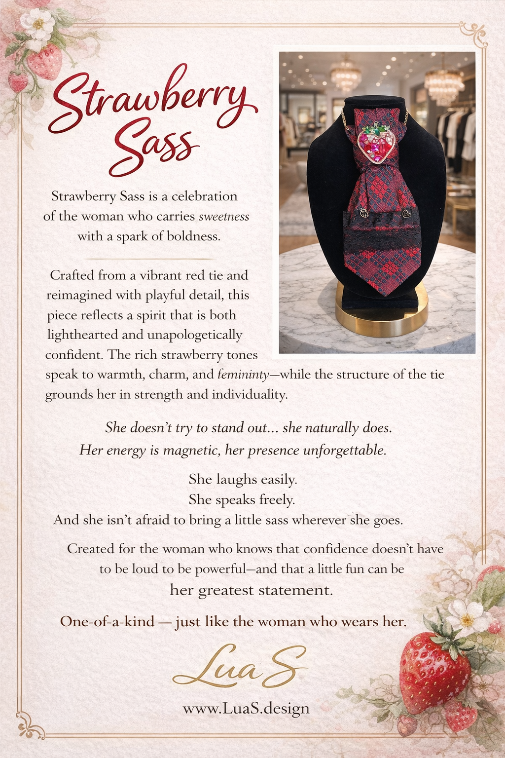 “Strawberry Sass”