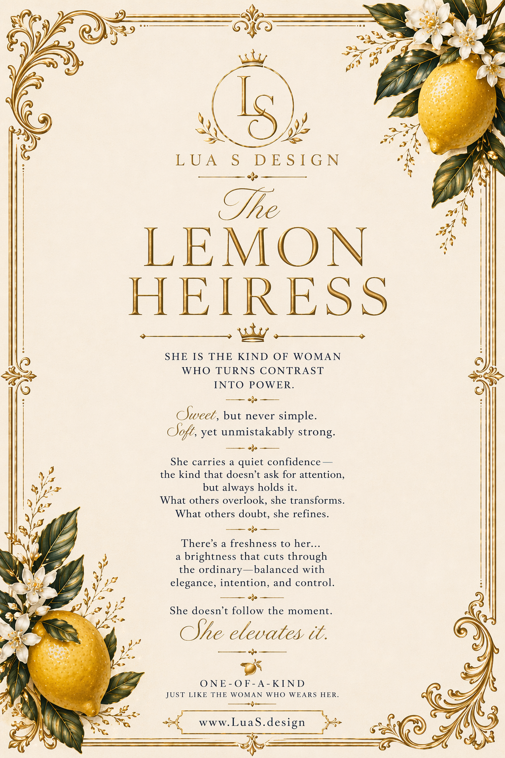“Lemon Heiress”