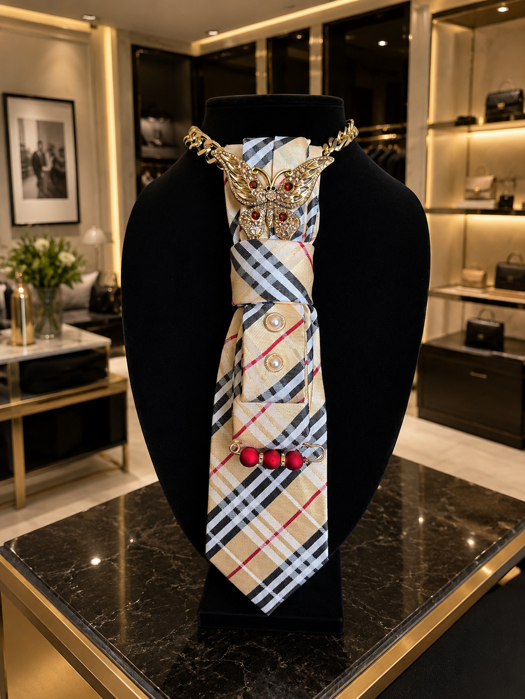 “Butterfly & Burberry”