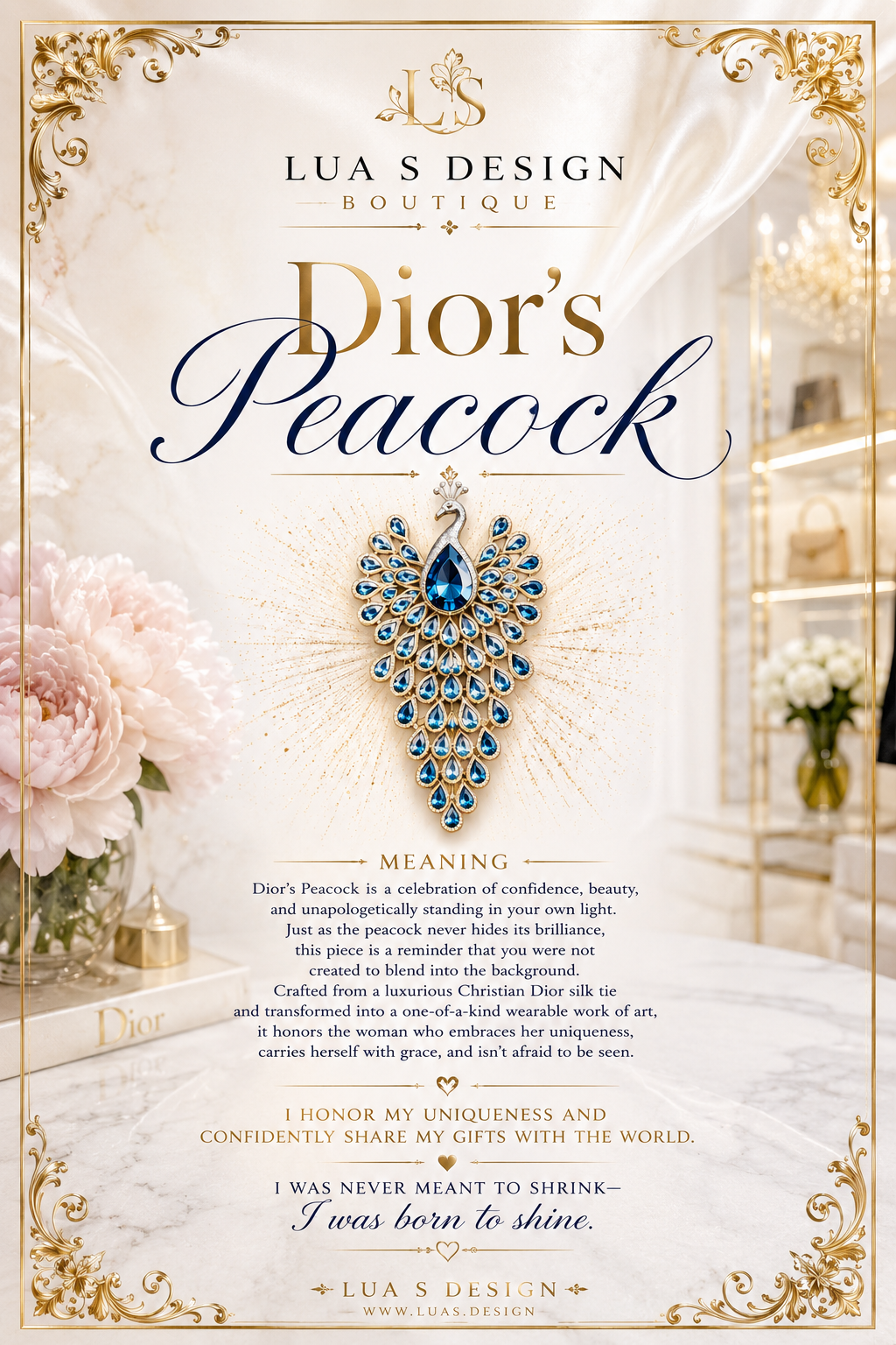 Christian Dior “Dior’s Peacock”