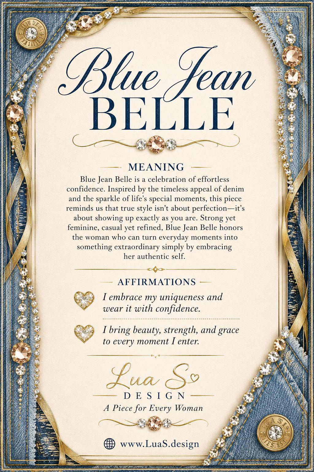 “Blue Jean Belle”