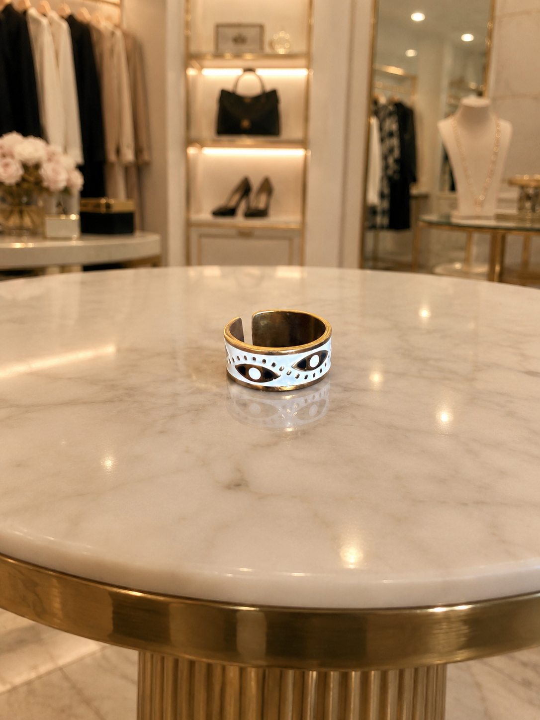 Stainless Steel Adjustable Open Ring
