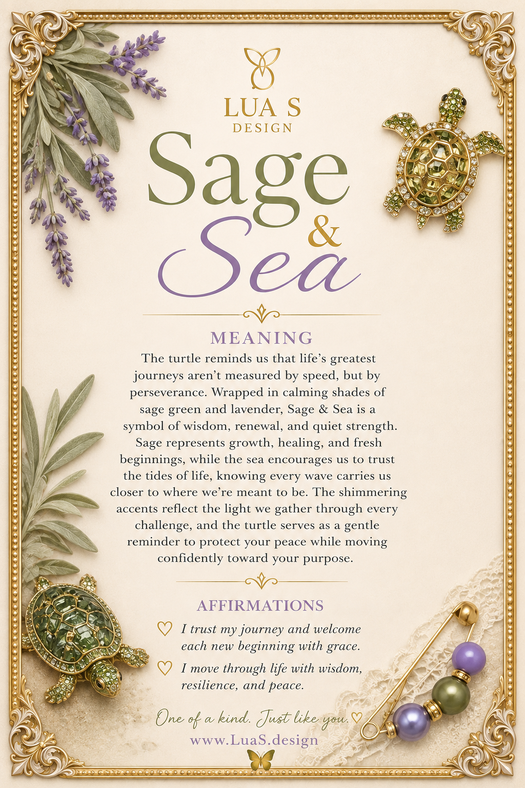 “Sage & Sea”
