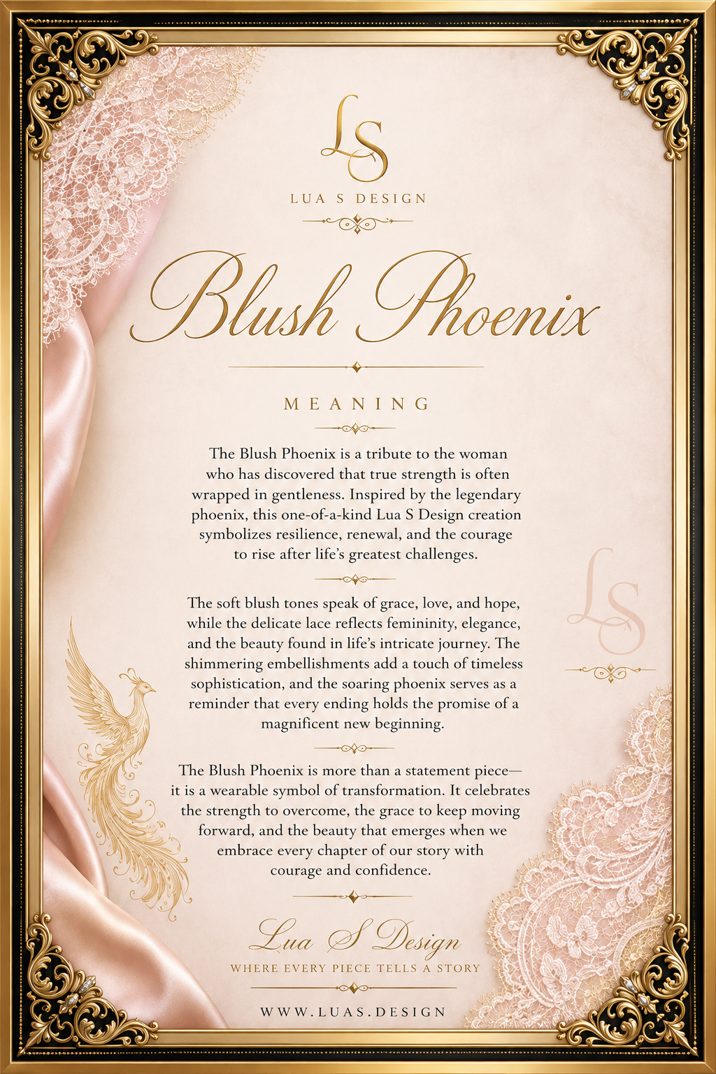 “The Blush Phoenix”