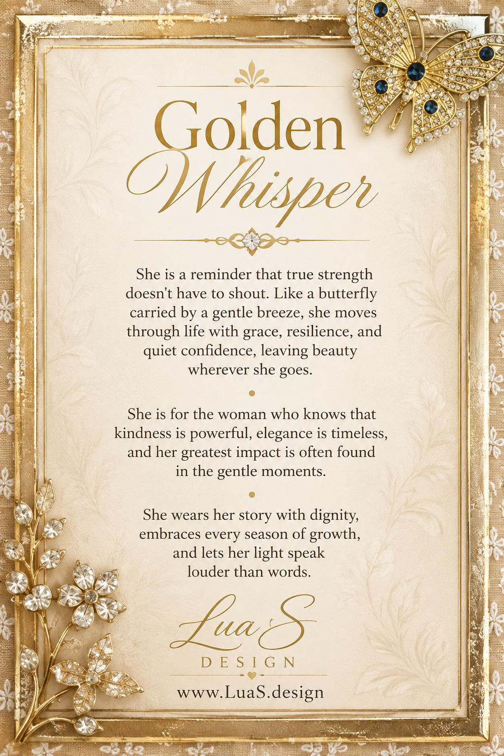 “Golden Whisper”